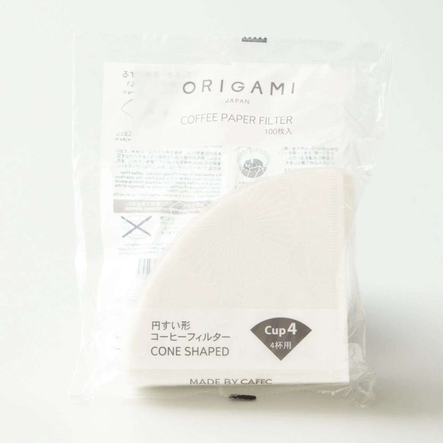 Origami Filterpapier für Origami Dripper, 100 Stück